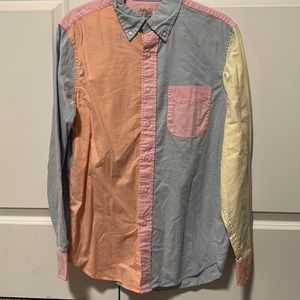 J. Crew Relaxed Broken-in organic cotton oxford shirt size small